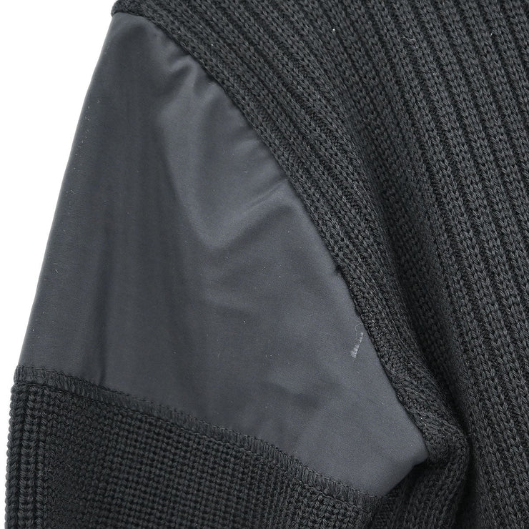 Chanel Sport Line Zip Up Jacket Black 02A #38 177389
