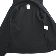 Chanel Sport Line Zip Up Jacket Black 02A #38 177389