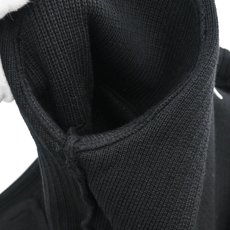Chanel Sport Line Zip Up Jacket Black 02A #38 177389