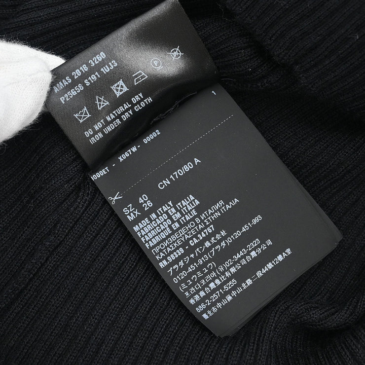 Prada Cardigan Black AMAS 2018 3260 #40 177395
