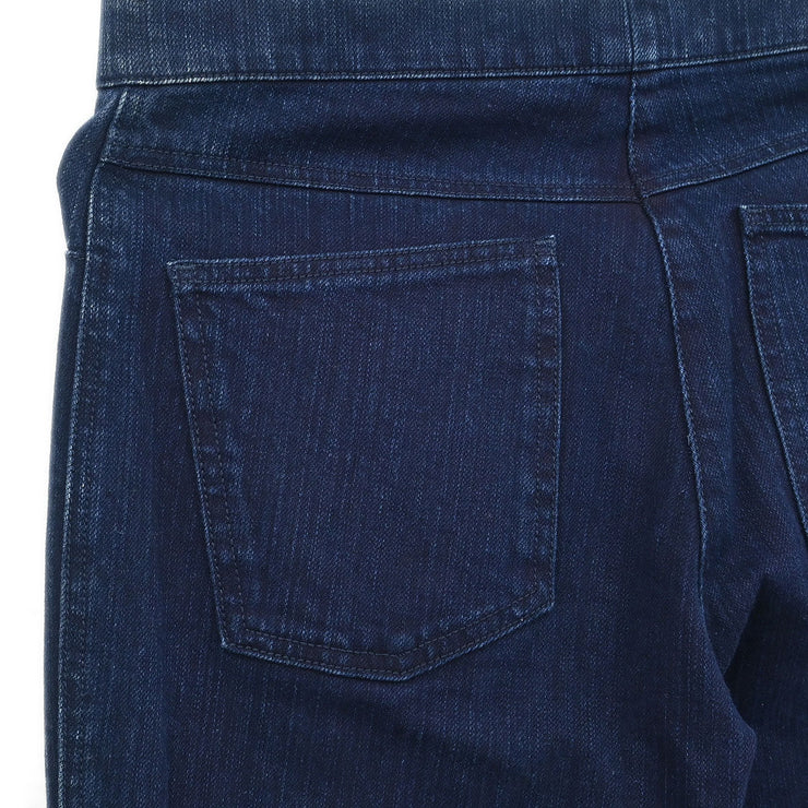Chanel Long Denim Pants Indigo 06A #34 177398