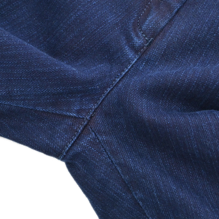 Chanel Long Denim Pants Indigo 06A #34 177398