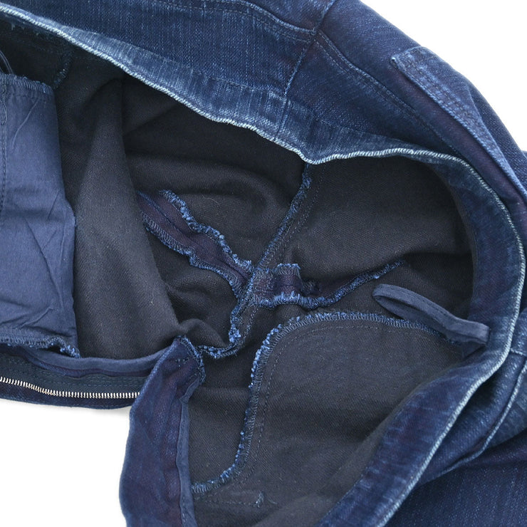 Chanel Long Denim Pants Indigo 06A #34 177398
