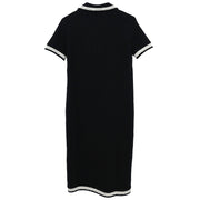 Chanel Short Sleeve Dress Black 04A #38 177399