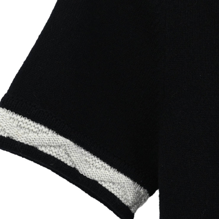 Chanel Short Sleeve Dress Black 04A #38 177399