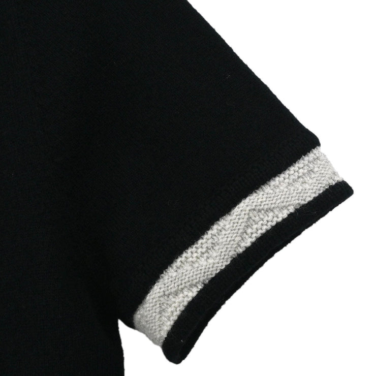 Chanel Short Sleeve Dress Black 04A #38 177399