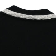Chanel Short Sleeve Dress Black 04A #38 177399