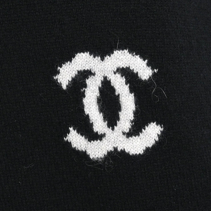 Chanel Short Sleeve Dress Black 04A #38 177399
