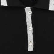 Chanel Short Sleeve Dress Black 04A #38 177399