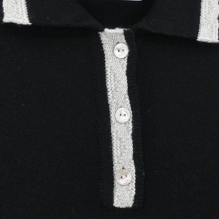 Chanel Short Sleeve Dress Black 04A #38 177399