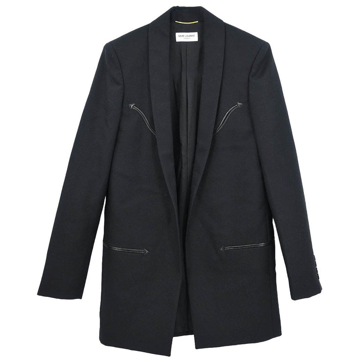 Saint Laurent Jacket Black UP73 2018 01202 #F36 177400