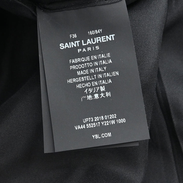 Saint Laurent Jacket Black UP73 2018 01202 #F36 177400
