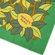 Hermes Pareo Stole Lemon Green Small Good 177407