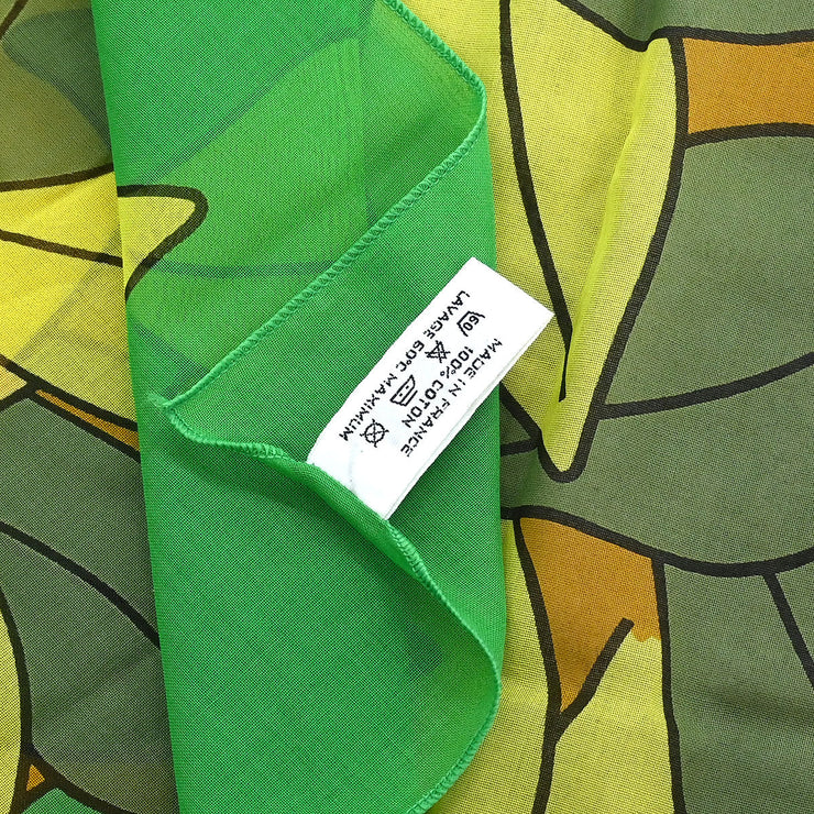 Hermes Pareo Stole Lemon Green Small Good 177407