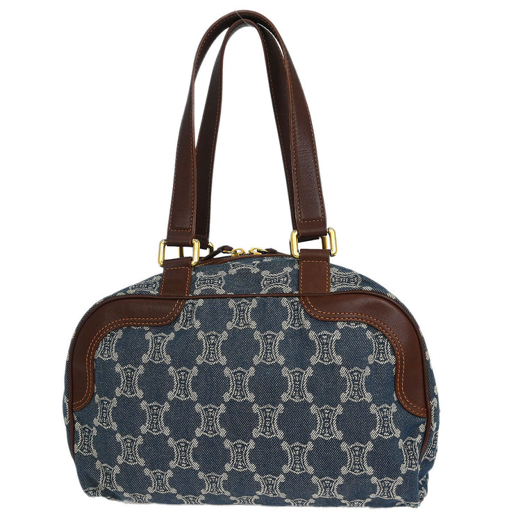 Celine Blue Denim Macadam Handbag PP-SA-1017 177417