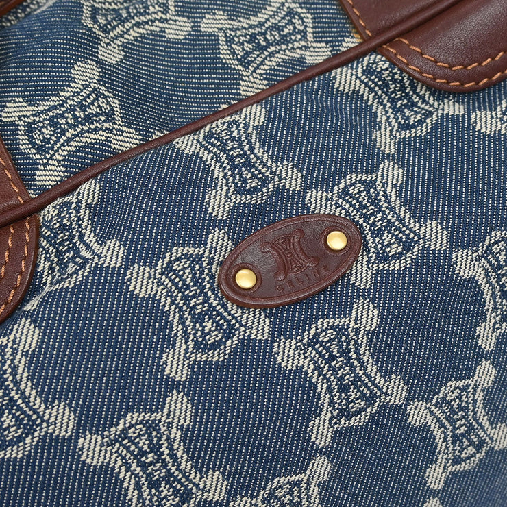 Celine Blue Denim Macadam Handbag PP-SA-1017 177417