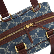 Celine Blue Denim Macadam Handbag PP-SA-1017 177417