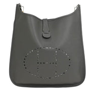 Hermes Graphite Epsom Evelyne 2 TGM Shoulder Bag RB Square:K  177419