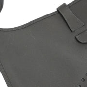 Hermes Graphite Epsom Evelyne 2 TGM Shoulder Bag RB Square:K  177419