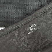 Hermes Graphite Epsom Evelyne 2 TGM Shoulder Bag RB Square:K  177419