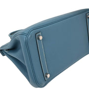 Hermes Blue Jean Togo Birkin 30 Handbag 203A  Square:K 177428