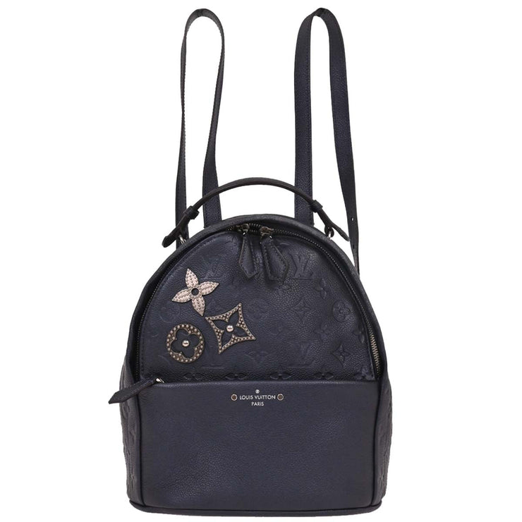 Louis Vuitton Blue Monogram Empreinte Sorbonne Backpack M43741 CA3197 177438