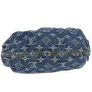 Louis Vuitton Blue Monogram Denim Pleaty Handbag M95020 VI1026 177439