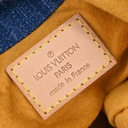 Louis Vuitton Blue Monogram Denim Pleaty Handbag M95020 VI1026 177439