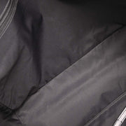 Chanel Black Jacquard Nylon Travel Line Tote Handbag 177442