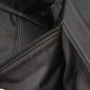 Chanel Black Jacquard Nylon Travel Line Tote Handbag 177442