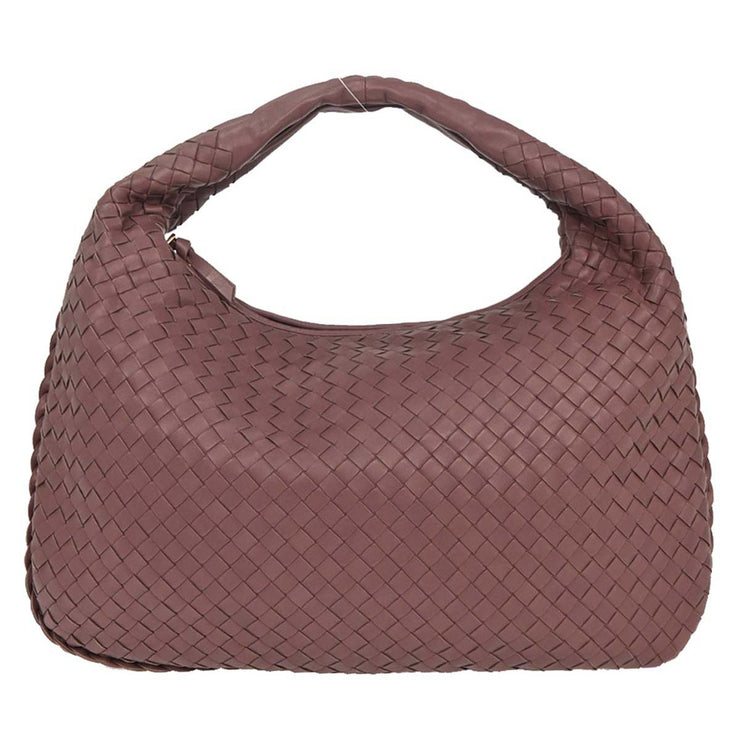 Bottega Veneta Purple Intrecciato Hobo Handbag EPEV 2009 1314 B 177446