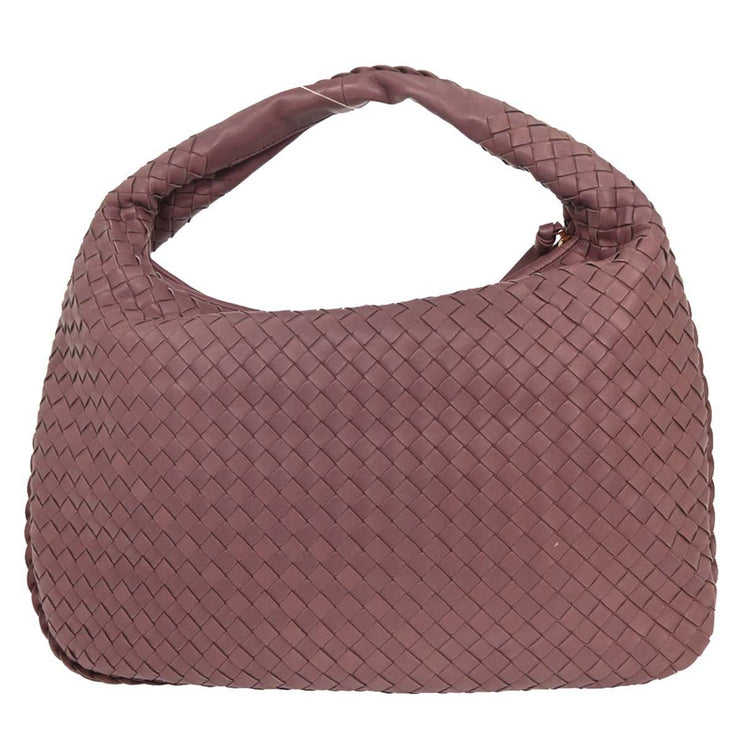 Bottega Veneta Purple Intrecciato Hobo Handbag EPEV 2009 1314 B 177446