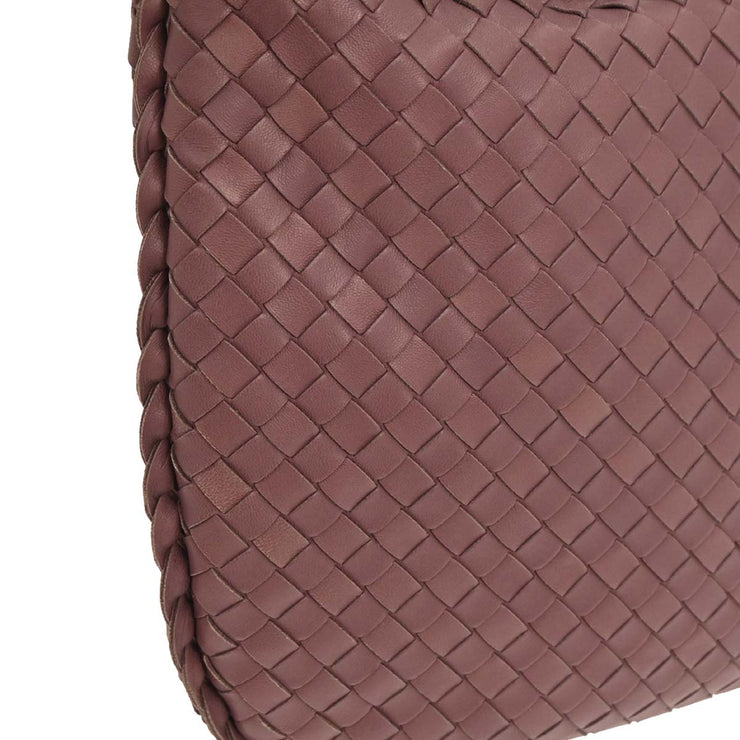 Bottega Veneta Purple Intrecciato Hobo Handbag EPEV 2009 1314 B 177446