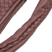 Bottega Veneta Purple Intrecciato Hobo Handbag EPEV 2009 1314 B 177446