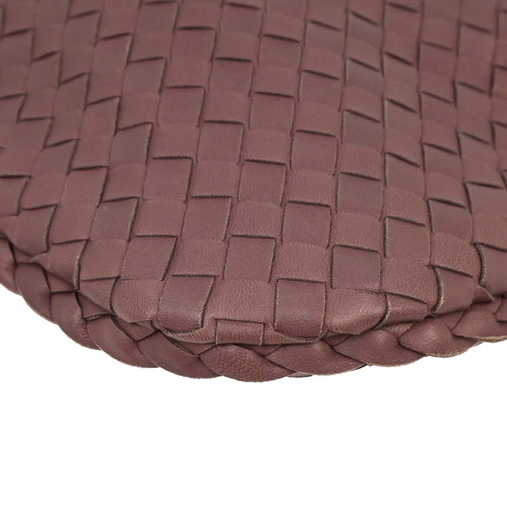 Bottega Veneta Purple Intrecciato Hobo Handbag EPEV 2009 1314 B 177446