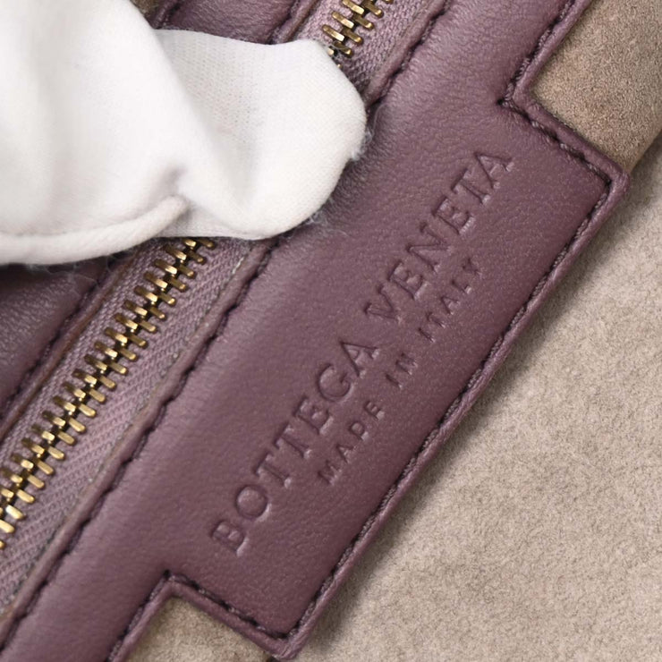 Bottega Veneta Purple Intrecciato Hobo Handbag EPEV 2009 1314 B 177446