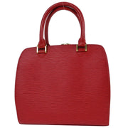 Louis Vuitton Red Epi Pont Neuf Handbag M52057 MI0035 177458