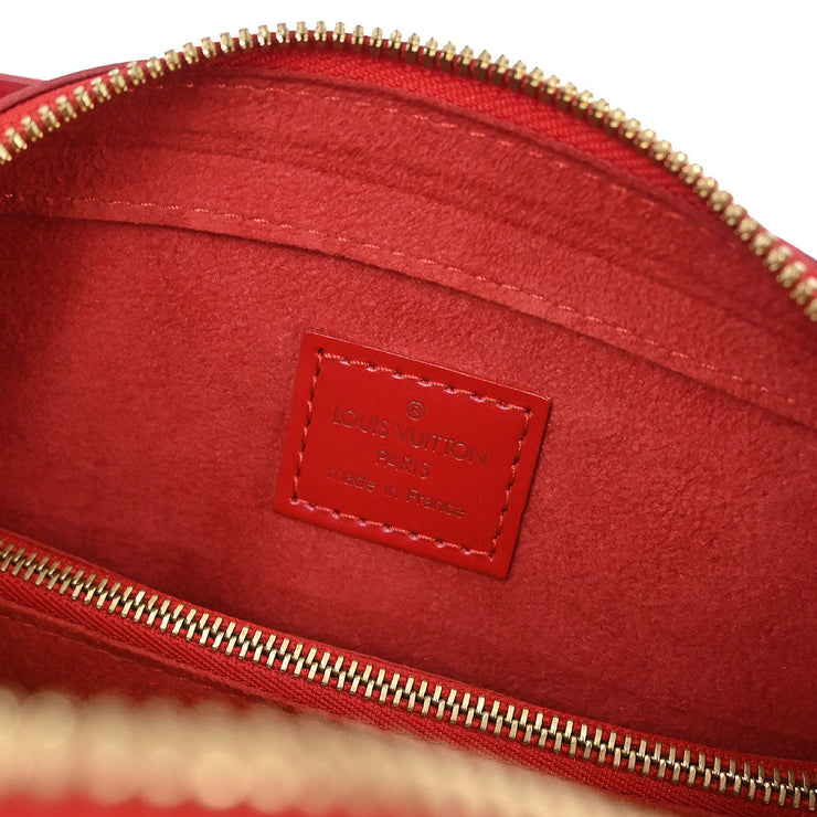 Louis Vuitton Red Epi Pont Neuf Handbag M52057 MI0035 177458