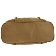 Prada Beige Nylon Logo Jacquard Shoulder Bag BL0600 25 177460