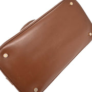 Burberry Beige PVC House Check Handbag T-03-2 177461