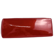 Louis Vuitton Red Monogram Vernis Wilshire PM Tote Bag M93642 MI4018 177467