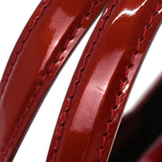 Louis Vuitton Red Monogram Vernis Wilshire PM Tote Bag M93642 MI4018 177467