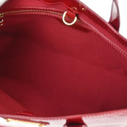 Louis Vuitton Red Monogram Vernis Wilshire PM Tote Bag M93642 MI4018 177467