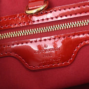 Louis Vuitton Red Monogram Vernis Wilshire PM Tote Bag M93642 MI4018 177467