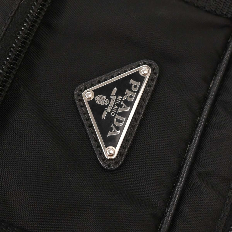 Prada Black Nylon Handbag 56 177472