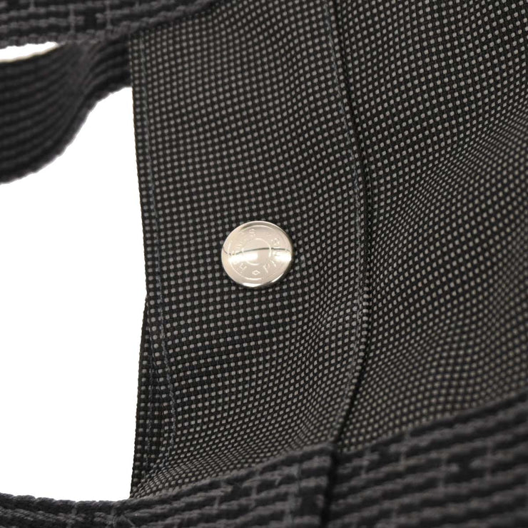 Hermes Gray Canvas Herline Tote GM Handbag 177479