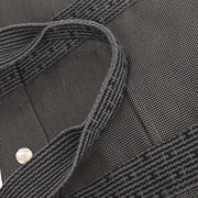 Hermes Gray Canvas Herline Tote GM Handbag 177479