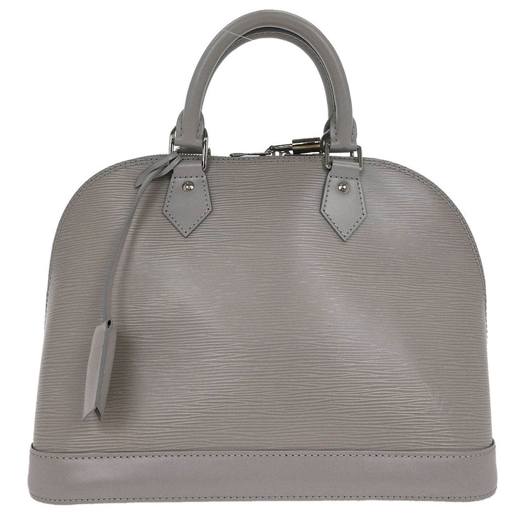 Louis Vuitton Gray Epi Alma PM Handbag M40621 FL0172 177485