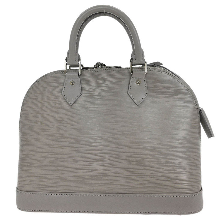 Louis Vuitton Gray Epi Alma PM Handbag M40621 FL0172 177485
