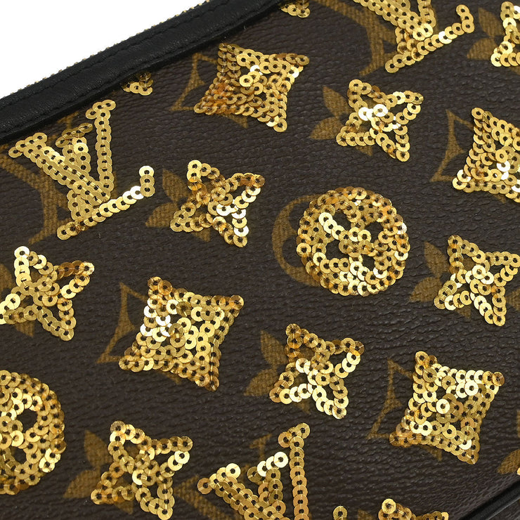 Louis Vuitton Monogram Eclipse Pochette Accessoires Handbag M40248 TH2069 177490
